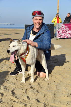 Matthias Schloo at the BALTIC LIGHTS 2026 Charity Schilttenhunderrennen in Heringsdorf on Usedom on 07 03 2026