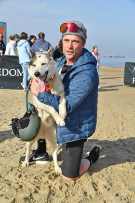 Matthias Schloo at the BALTIC LIGHTS 2026 Charity Schilttenhunderrennen in Heringsdorf on Usedom on 07 03 2026