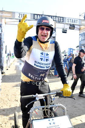 Sascha Vollmer at the BALTIC LIGHTS 2026 Charity Schilttenhunderrennen in Heringsdorf on Usedom on 07 03 2026