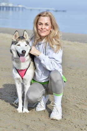 Tanja Lanäus at the BALTIC LIGHTS 2026 Charity Schilttenhunderrennen in Heringsdorf on Usedom on 07 03 2026