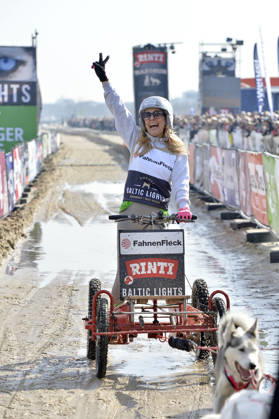 Tanja Lanäus at the BALTIC LIGHTS 2026 Charity Schilttenhunderrennen in Heringsdorf on Usedom on 07 03 2026