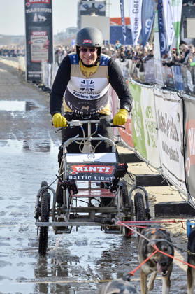 Sascha Vollmer at the BALTIC LIGHTS 2026 Charity Schilttenhunderrennen in Heringsdorf on Usedom on 07 03 2026
