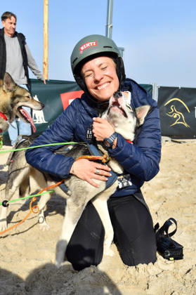 Seraphina Kalze at the BALTIC LIGHTS 2026 Charity Schilttenhunderrennen in Heringsdorf on Usedom on 07 03 2026