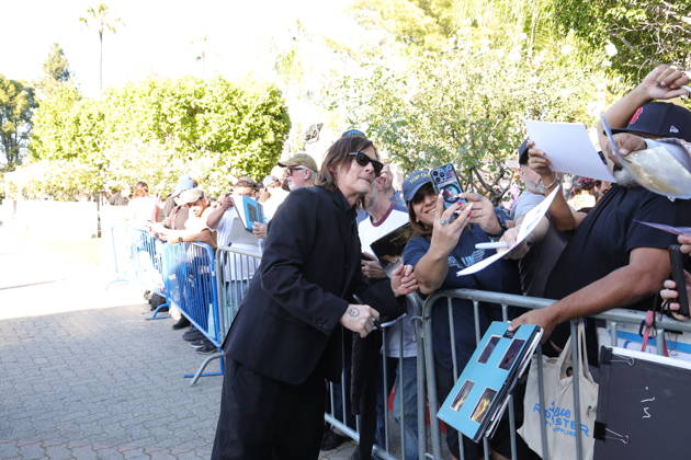 Norman Reedus Signing Autographs Los Angeles CA March 8: Norman Reedus signs autographs outside The 53rd Annual Saturn Awards on March 8, 2026 Credit: AdMedia EDITORIAL USE ONLY  Copyright: xx AdMediax admphotostwo973055