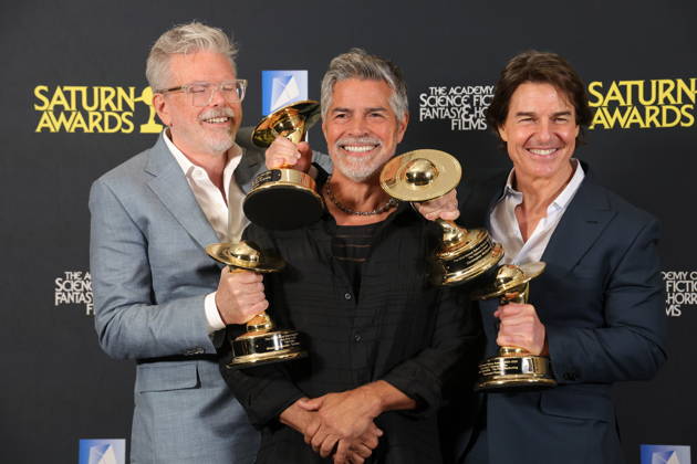 Los Angeles CA March 8 Tom Cruise, Esai Morales and Christopher McQuarrie the 53rd Annual Saturn Awards held at Universal Hilton on March 08, 2026 in Los Angeles, California Credit AdMedia 453900 2026 03 08  Copyright: xAdMediax STAR_453900_024