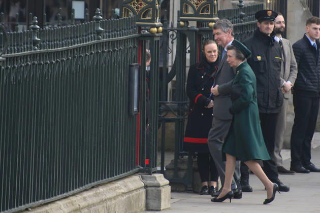Commonwealth Day Service 2026 Arrivals at Westminster Abbey, London Vice Admiral Sir Timothy Laurence and Princess Anne - The Princess Royal arrives for a Commonwealth Day Service at Westminster Abbey, London, England, UK on Monday 9 March, 2026., Credit:Justin Ng Avalon UK, England, London, Westminster Abbey  Copyright: xJustinxNgx xAvalonx 1081423514