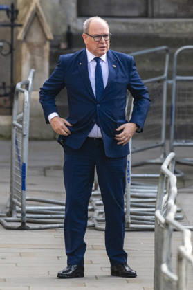March 9, 2026, London, London, UK: LONDON, UK. Prince Albert of Monaco arrives for The Commonwealth Day Service at Westminster Abbey, which has been held since 1972 and celebrates the people and cultures of the 54 Commonwealth nations. London UK  - ZUMAl94_ 20260309_zaf_l94_019 Copyright: xStephenxChungx