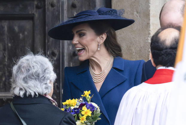 March 9, 2026, London, London, UK: LONDON, UK. Catherine, Princess of Wales, departs The Commonwealth Day Service at Westminster Abbey, which has been held since 1972 and celebrates the people and cultures of the 54 Commonwealth nations. London UK  - ZUMAl94_ 20260309_zaf_l94_036 Copyright: xStephenxChungx