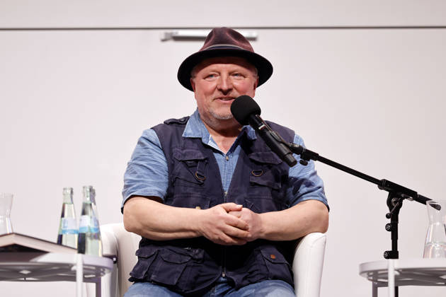 Actor Axel Prahl at the event Was man liebt, braucht Zeit as part of Lit Cologne 2026 in Colognes Flora Köln, 09 03 2026 NRW Germany Copyright: xChristophxHardtx