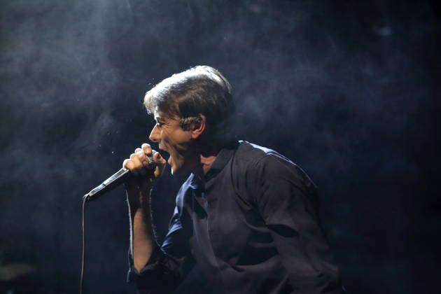 Brett Anderson from the band Suede at a concert at the Uber Eats Music Hall in Berlin, March 9, 2026 Suede concert Berlin
