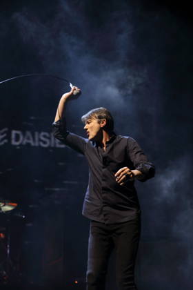 Brett Anderson from the band Suede at a concert at the Uber Eats Music Hall in Berlin, March 9, 2026 Suede concert Berlin