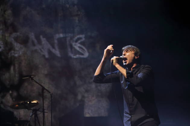 Brett Anderson from the band Suede at a concert at the Uber Eats Music Hall in Berlin, March 9, 2026 Suede concert Berlin
