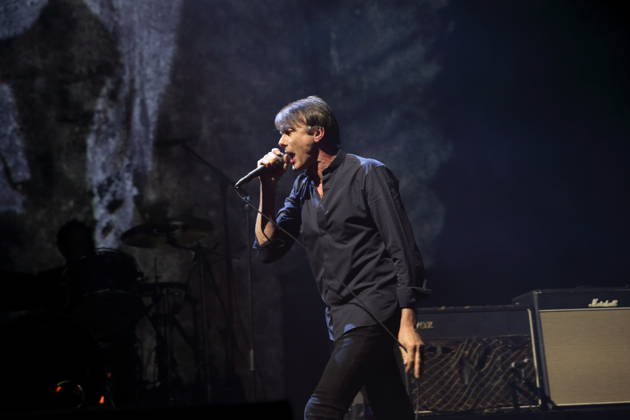 Brett Anderson from the band Suede at a concert at the Uber Eats Music Hall in Berlin, March 9, 2026 Suede concert Berlin