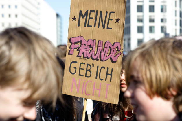 Berlin, Germany, DEU School strike against compulsory military service 05 03 2026, Berlin, Germany, DEU School strike against compulsory mi