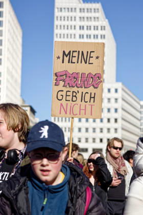 Berlin, Germany, DEU School strike against compulsory military service 05 03 2026, Berlin, Germany, DEU School strike against compulsory mi
