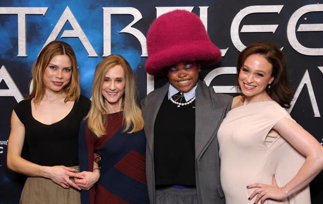 Los Angeles Premiere Of Paramount+ s Star Trek: Starfleet Academy 10 March 2026 . Los Angeles, California -Bella Shepard, Holly Hunter, Kerrice Brooks, Noga Landau At The Los Angeles Premiere Of Paramount+ s Star Trek: Starfleet Academy held at Linwood Dunn Theater in Los Angeles., Credit:Sadou Faye Avalon United States, CA, Los Angeles, Linwood Dunn Theater  Copyright: xSadouxFayex xAvalonx 1081890263