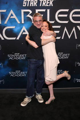 Los Angeles Premiere Of Paramount+ s Star Trek: Starfleet Academy 10 March 2026 . Los Angeles, California -Alex Kurtzman, Noga Landau At The Los Angeles Premiere Of Paramount+ s Star Trek: Starfleet Academy held at Linwood Dunn Theater in Los Angeles., Credit:Sadou Faye Avalon United States, CA, Los Angeles, Linwood Dunn Theater  Copyright: xSadouxFayex xAvalonx 1081890607