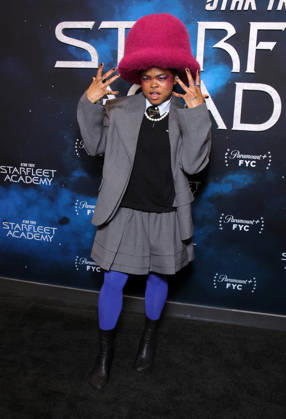 Star Trek: Starfleet Academy Premiere - LA Kerrice Brooks, At The Los Angeles Premiere Of Paramount+ s Star Trek: Starfleet Academy At Linwood Dunn Theater In Los Angeles CA, USA on March 10 , 2026. Photo by Fati S ABACAPRESS.COM Los Angeles CA United States  Copyright: xFatixSadou ABACAPRESS.COMx