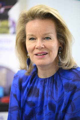 Queen Mathilde Visits Youth Care De Kering BRUSSELS, BELGIUM - MARCH 11: Queen Mathilde of Belgium pictured visiting the youth care department De Kering of non-profit Ter Loke on March 11, 2026 in Brussels, Belgium, 11 03 2026 Brussels Belgium  Copyright: xPhilipxReynaersx