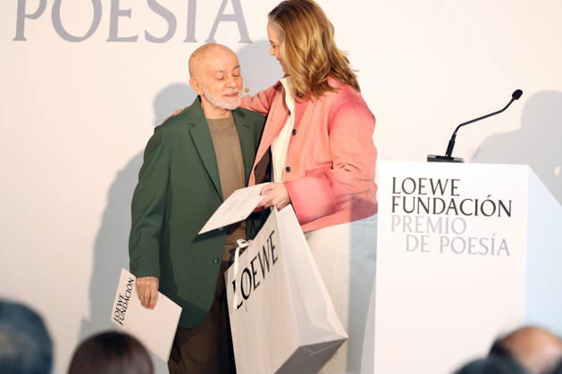 Hugo Mujica and Leonor Pataki collect the XXXVIII Loewe Poetry Prize The poet Hugo Mujica during the presentation of the XXXVIII Loewe Poetry Prize, on March 11, 2026, in Madrid Spain POETRY PRIZES LOEWE PRIZE Ángel Díaz Brin Madrid Madrid Madrid Spain  Copyright: xÃngelxDiazxBrinasx 7357870
