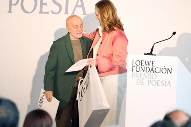 Hugo Mujica and Leonor Pataki collect the XXXVIII Loewe Poetry Prize The poet Hugo Mujica during the presentation of the XXXVIII Loewe Poetry Prize, on March 11, 2026, in Madrid Spain POETRY PRIZES LOEWE PRIZE Ángel Díaz Brin Madrid Madrid Madrid Spain  Copyright: xÃngelxDiazxBrinasx 7357871