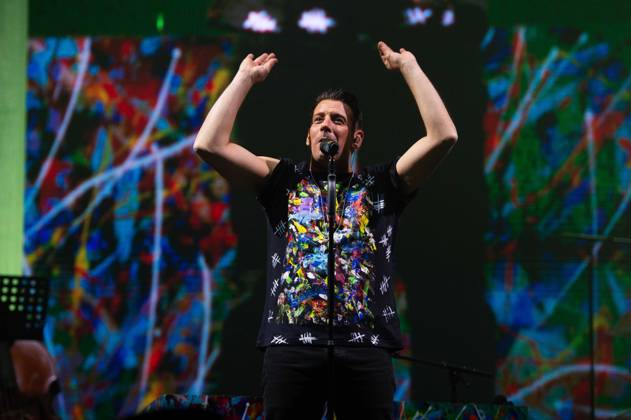 Music Concert - FRANCESCO GABBANI - LIVE TOUR 2026 Francesco Gabbani during FRANCESCO GABBANI - LIVE TOUR 2026, Music Concert in Naples, Italy, March 11 2026 Naples Palapartenope Italy Copyright: xAlfonsoxMariaxSalsanox xLiveMediax LPM_2337824