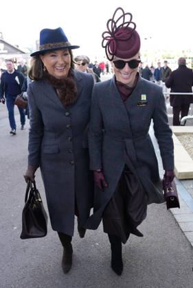 Ladies Day at Cheltenham Festival Carole Middleton and Zara Tindall attend Ladies Day at Cheltenham Festival, Cheltenham Racecourse, Cheltenham, Gloucestershire, UK, on the 11th March 2026 Picture by James Whatling Cheltenham Cheltenham Racecourse Gloucestershire United Kingdom  WHA-0810