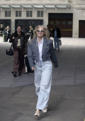 Pussycat dolls reunion bbc tv center London - 11 Mar 2026 Kimberly Wyatt of Pussycat dolls, spotted leaving bbc tv center after pre recording a secret interview to be broadcast tomorrow. London United Kingdom Copyright: xPerryxSmyliex xSOPAxImagesx _PSMYLIE13