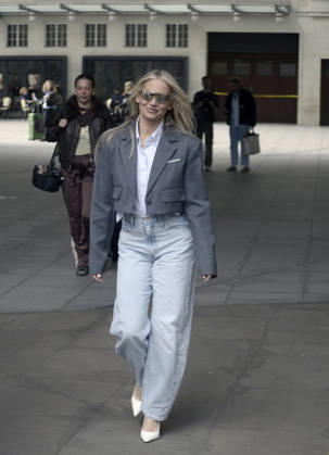 Pussycat dolls reunion bbc tv center London - 11 Mar 2026 Kimberly Wyatt of Pussycat dolls, spotted leaving bbc tv center after pre recording a secret interview to be broadcast tomorrow. London United Kingdom Copyright: xPerryxSmyliex xSOPAxImagesx _PSMYLIE14