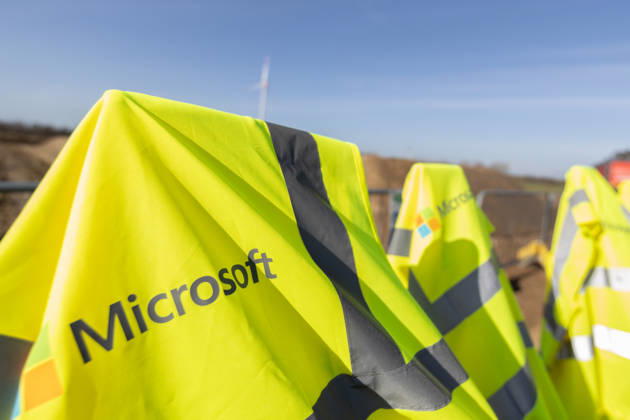 Ground-breaking ceremony for Microsoft data c Copyright: xMarcxJohnx