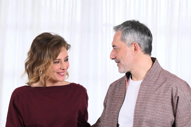 March 12, 2026, Rome, Rome, Italy: Presentation of the film The Eyes of Others. Pictured is the cast, including Jasmine Trinca and Filippo Timi. , Rome, March 12th 2026 Rome Italy  - ZUMAa289 20260312_zia_a289_057 Copyright: xMariaxLauraxAntonellix