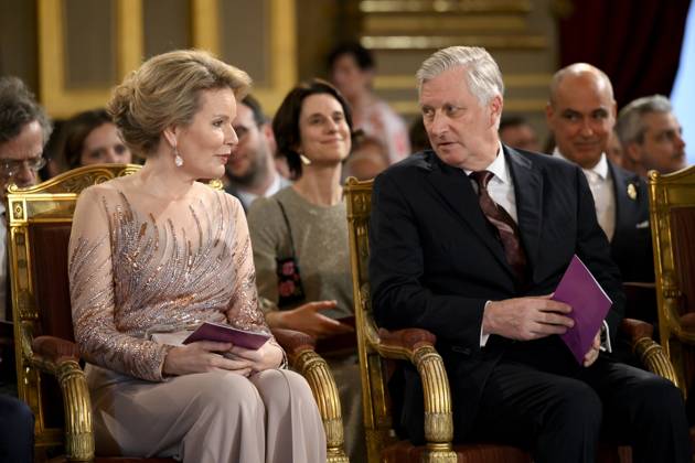 Spring Concert Belgian Royals12 03 2026 BRUSSELS, BELGIUM - Their Majesties the King and Queen pictured during a spring concert putting the spotlight on the theme of innovation by inviting guests who contribute to the advancement of society through their creativity, precision and dedication on March 12, 2026 in Brussels, Belgium, 12 03 2026 Brussels Belgium  Copyright: xPhilipxReynaersx