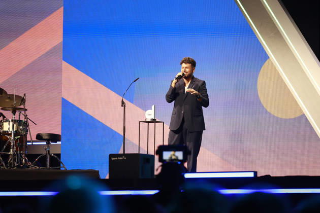 Gala of the 30th edition of the Dial Awards in Tenerife Gala of the 30th edition of the Dial Awards, at the Recinto Ferial de Santa Cruz de Tenerife, on March 12, 2026, in Santa Cruz de Tenerife, Tenerife, Canary Islands Spain The Dial Awards 2026 celebrate their 30th edition with a gala hosted by Leire Martinez for the second consecutive year, The Dial Awards 2026 will honor artists such as Laura Pausini, Pablo Alborán, Sergio Dalma, Amaral, Luis Fonsi and Kany García, among others Ana Torroja, Luz Casal, Mónica Naranjo and Antonio Carmona will receive the Dial Award for Lifetime Achievement Ubay Rodrí Espana.  Copyright: xUbayxRodriguezx 7362224