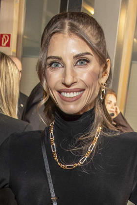 Cathy Hummels as a guest at the NRW reception at the 76 Berlinale 2026 in the Representation of the State of North Rhine-Westphalia to the Federal Government, on Sunday 15 02 2026 in Berlin Berlin Germany