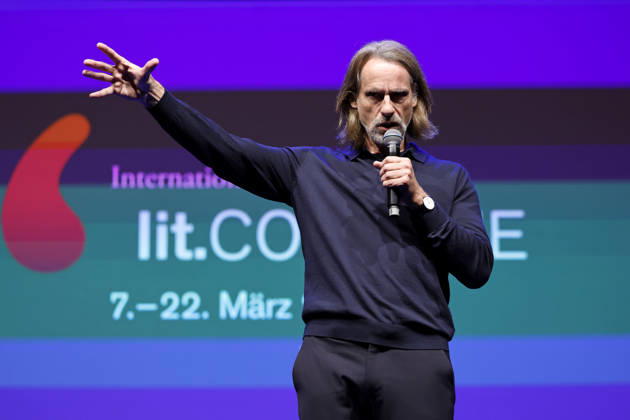 Philosopher Richard David Precht at the event Angststillstand Richard David Precht on the dwindling freedom of opinion as part of Lit Cologne 2026 in the Stadthalle Köln Cologne, 13 03 2026 NRW Germany Copyright: xChristophxHardtx