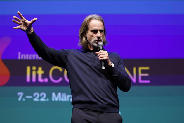Philosopher Richard David Precht at the event Angststillstand Richard David Precht on the dwindling freedom of opinion as part of Lit Cologne 2026 in the Stadthalle Köln Cologne, 13 03 2026 NRW Germany Copyright: xChristophxHardtx