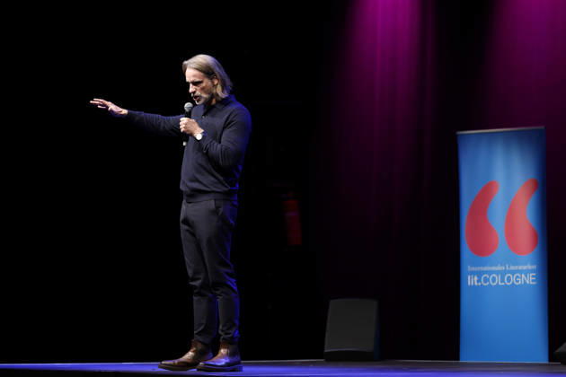 Philosopher Richard David Precht at the event Angststillstand Richard David Precht on the dwindling freedom of opinion as part of Lit Cologne 2026 in the Stadthalle Köln Cologne, 13 03 2026 NRW Germany Copyright: xChristophxHardtx