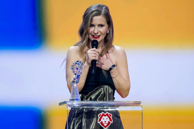 Czech Film and Television Academy (CFTA) presents Czech Lion annual film awards at the 33rd annual ceremony in Congress Centre Prague, on March 14, 2026. The award for best costumes went to Michaela Horackova Horejsi for her film Franz. (CTKxPhoto OndrejxDeml) CTKPhotoP2026031406238  CTKPhotoP2026031406238