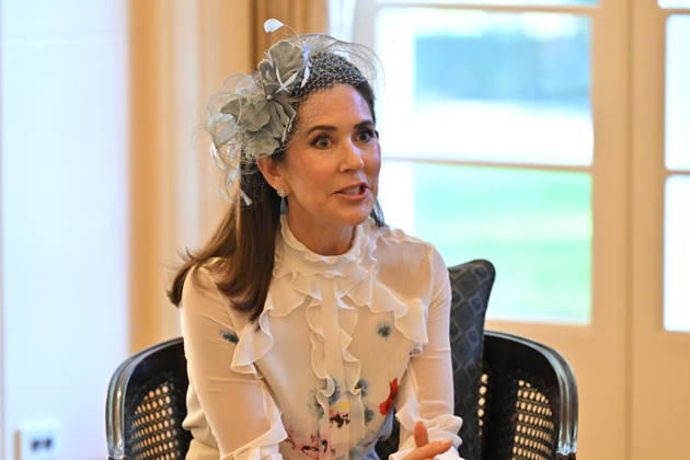 DENMARK ROYALS AUSTRALIA VISIT, Denmark s Queen Mary during a Ceremonial Welcome at Government House in Canberra, Sunday, March 15, 2026. ( NO ARCHIVING CANBERRA AUSTRALIAN CAPITAL TERRITORY AUSTRALIA Copyright: xMICKxTSIKASx 20260315140132844078