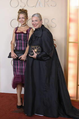 March 15, 2026, Hollywood, California, USA: (L-R) Ruby Hawley and Kate Hawley at the red carpet of the 98th Annual Academy Awards on Sunday March 15, 2026 at the Dolby Theater in Hollywood, California. MARK HAMMOND BNS PI Hollywood USA - ZUMAp124 20260315_zaa_p124_128 Copyright: xMarkxHammondx