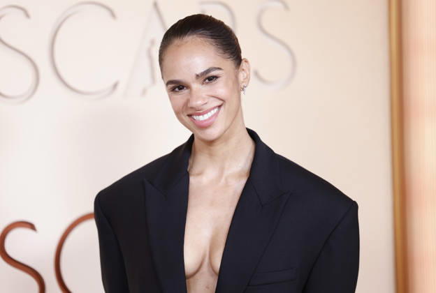 Misty Copeland arrives on the red carpet for the 98th annual Academy Awards in the Hollywood section of Los Angeles on Sunday, March 15, 2026. Conan O Brien will host the Oscars for the second consecutive year.  LAP202603153013 JOHNxANGELILLO