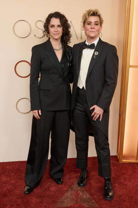 Catherine Shepherd and Brandi Carlile arrive on the red carpet of the 98th OscarsÂ® at the DolbyÂ® Theatre at Ovation Hollywood on Sunday, March 15, 2026. Los Angeles CA USA  35008288PLX