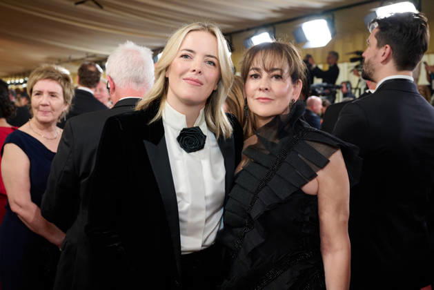 98th Oscars, Academy Awards Ornela March and Lesley Barber arrive on the red carpet of the 98th Oscars at the Dolby Theatre at Ovation Hollywood on Sunday, March 15, 2026., Credit:Richard Harbaugh The Academy Avalon United States of America, CA, Hollywood, Dolby Theater  Copyright: xRichardxHarbaughx xThexAcademyx xAvalonx 1083340086