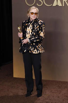 March 15, 2026, Hollywood, California, USA: Amy Madigan in the press room of the 98th Annual Academy Awards on Sunday March 15, 2026 at the Dolby Theater in Hollywood, California. BURT HARRIS BNS PI Hollywood USA  - ZUMAp124 20260315_zaa_p124_236 Copyright: xBurtxHarrisx