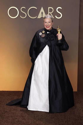 March 15, 2026, Hollywood, California, USA: Kate Hawley in the press room of the 98th Annual Academy Awards on Sunday March 15, 2026 at the Dolby Theater in Hollywood, California. BURT HARRIS BNS PI Hollywood USA - ZUMAp124 20260315_zaa_p124_265 Copyright: xBurtxHarrisx