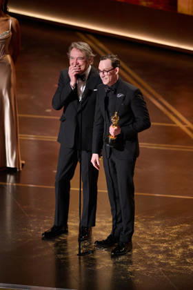 98th Oscars, Academy Awards Maciek Szczerbowski and Chris Lavis accept the Oscar for Animated Short Film during the 98th Oscars at the Dolby Theatre at Ovation Hollywood on Sunday, March 15, 2026., Credit:Wally Skalij The Academy Avalon United States of America, CA, Hollywood, Dolby Theater  Copyright: xWallyxSkalijx xThexAcademyx xAvalonx 1083372133