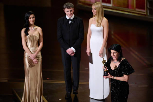 98th Oscars, Academy Awards Cassandra Kulukundis accepts the Oscar for Casting during the 98th Oscars at the Dolby Theatre at Ovation Hollywood on Sunday, March 15, 2026., Credit:Wally Skalij The Academy Avalon United States of America, CA, Hollywood, Dolby Theater  Copyright: xWallyxSkalijx xThexAcademyx xAvalonx 1083372877