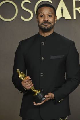 Michael B. Jordan in the press room for The 98th Academy Awards - Press Room, Dolby Theatre at Ovation Hollywood, Los Angeles, CA, March 15, 2026. Photo By: Elizabeth Goodenough Everett Collection The 98th Academy Awards - Press Room PUBLICATIONXNOTxINxCANxCHNxFRAxITAxJPNxNORxPOLxRUSxESPxUKxUSA