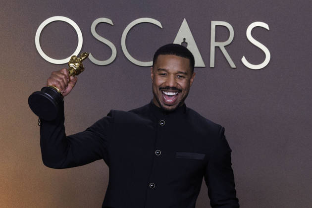 March 15, 2026, Hollywood, California, USA: Michael B. Jordan in the press room of the 98th Annual Academy Awards on Sunday March 15, 2026 at the Dolby Theater in Hollywood, California. BURT HARRIS BNS PI Hollywood USA - ZUMAp124 20260315_zaa_p124_370 Copyright: xBurtxHarrisx
