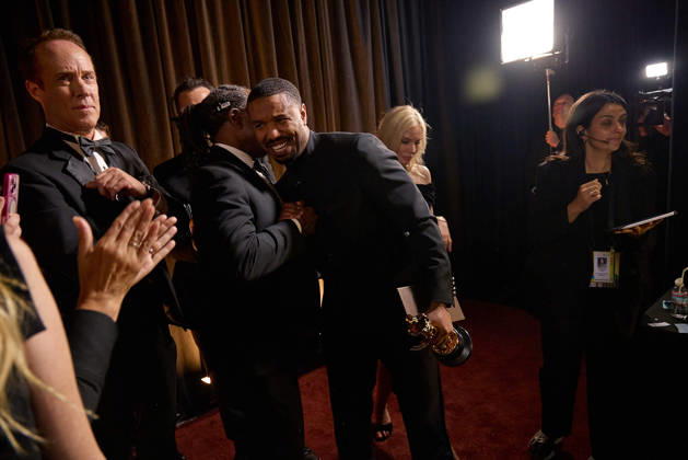 Michael B. Jordan backstage during the 98th OscarsÂ® at the DolbyÂ® Theatre at Ovation Hollywood on Sunday, March 15, 2026. Los Angeles CA USA  350081321PLX